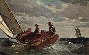 Breezing Up Winslow Homer